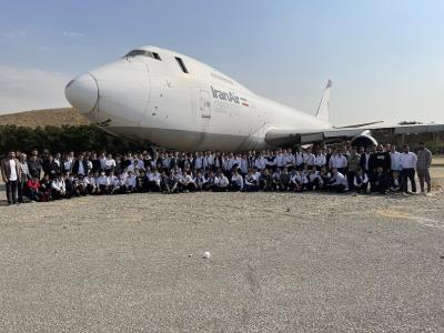 اردو تفریحی و علمی بازدید از نمایشگاه هوایی